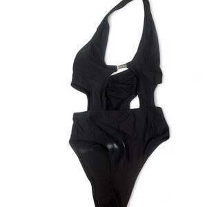 Black Cutout bodysuit